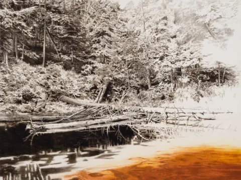 Rouge est la rivière